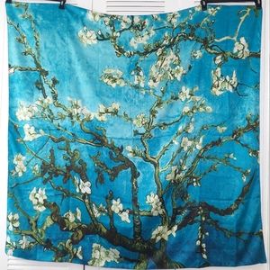 100% Silk Scarf - Painted Sky